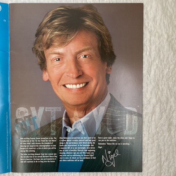 So You Think You Can Dance 2010 Tour souvenir booklet - Picture 3 of 6